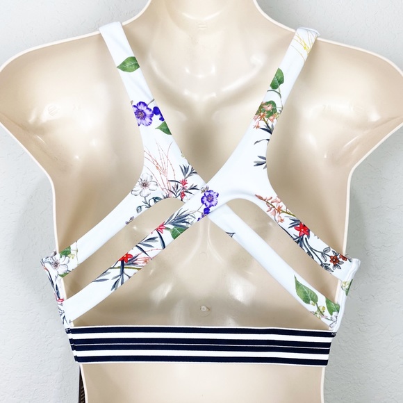 Athleta Swim Athleta Gold Coast Floral Twopiece Swim Set New Poshmark